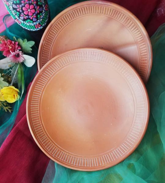 Handcrafted Clay Plate